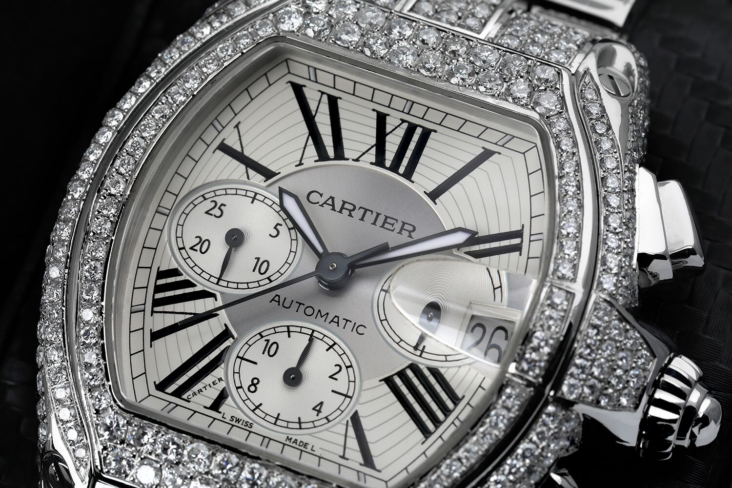 cartier roadster iced