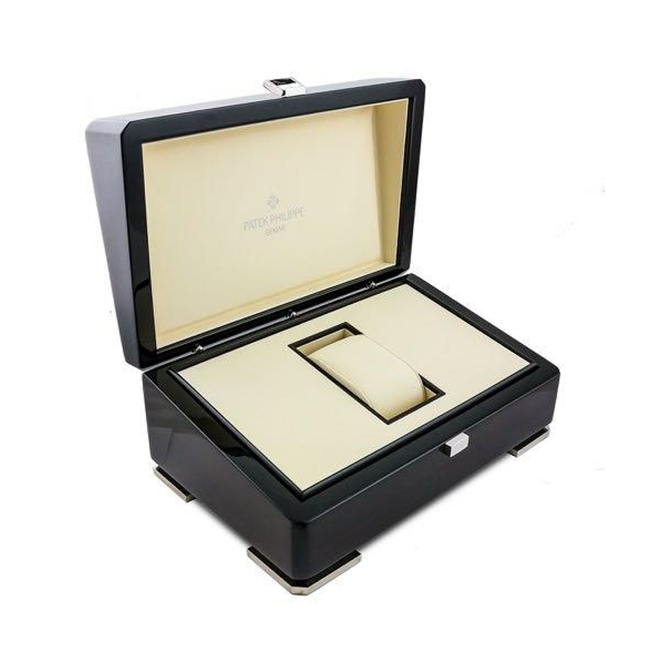 Patek Philippe Calatrava Travel Time 5524G-001 Blue Dial White Gold with Brown Leather Watch - 2022