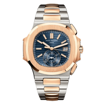 Patek Philippe Nautilus 5980/1AR-001 Blue Dial Stainless Steel & Rose Gold Watch