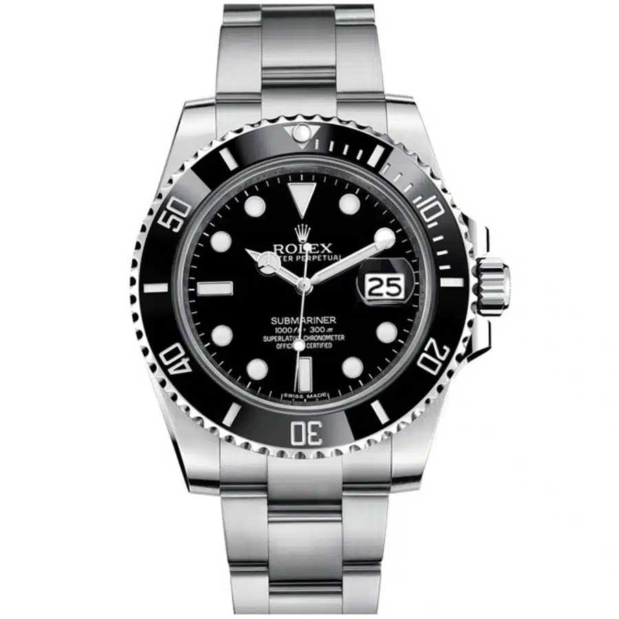 Rolex Submariner Date 40mm Oyster 116610 Stainless Steel Watch Black Dial