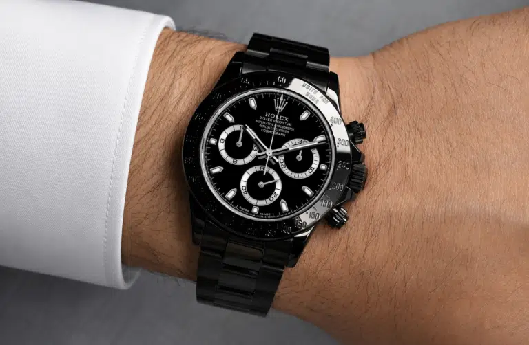 Rolex Daytona 116523 Black PVD/DLC Coated Watch with Black Dial – image 7