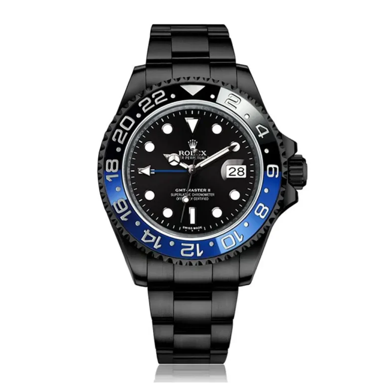 Rolex GMT-Master II 116710BLNR Batman black PVD DLC watch