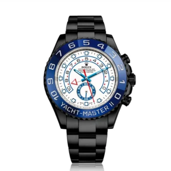 Rolex Yacht-Master II 116680 black PVD/DLC coated steel watch