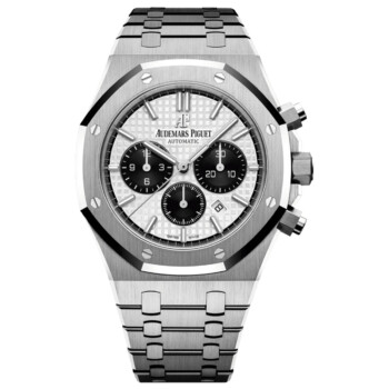Audemars Piguet Royal Oak Chronograph 26331ST.OO.1220ST.03 Stainless Steel Watch Silver/Black Dial