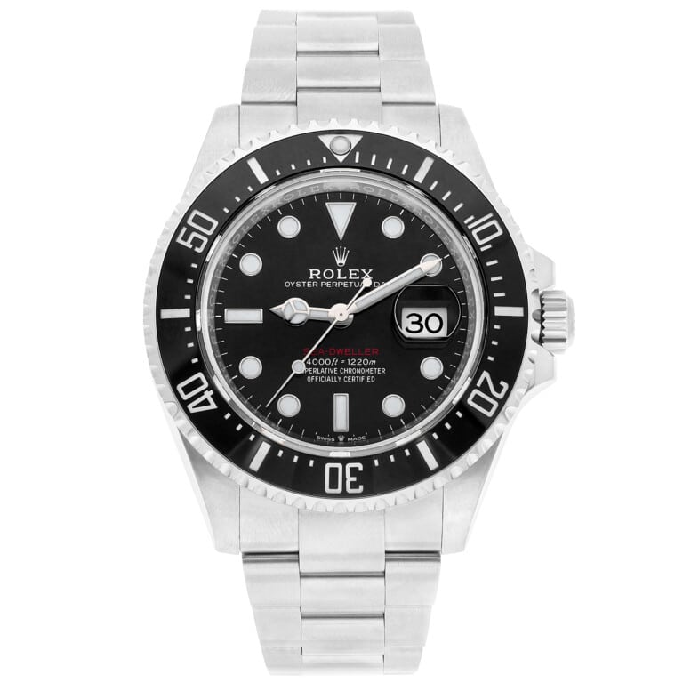 Rolex Sea-Dweller 126600 black dial, stainless steel watch