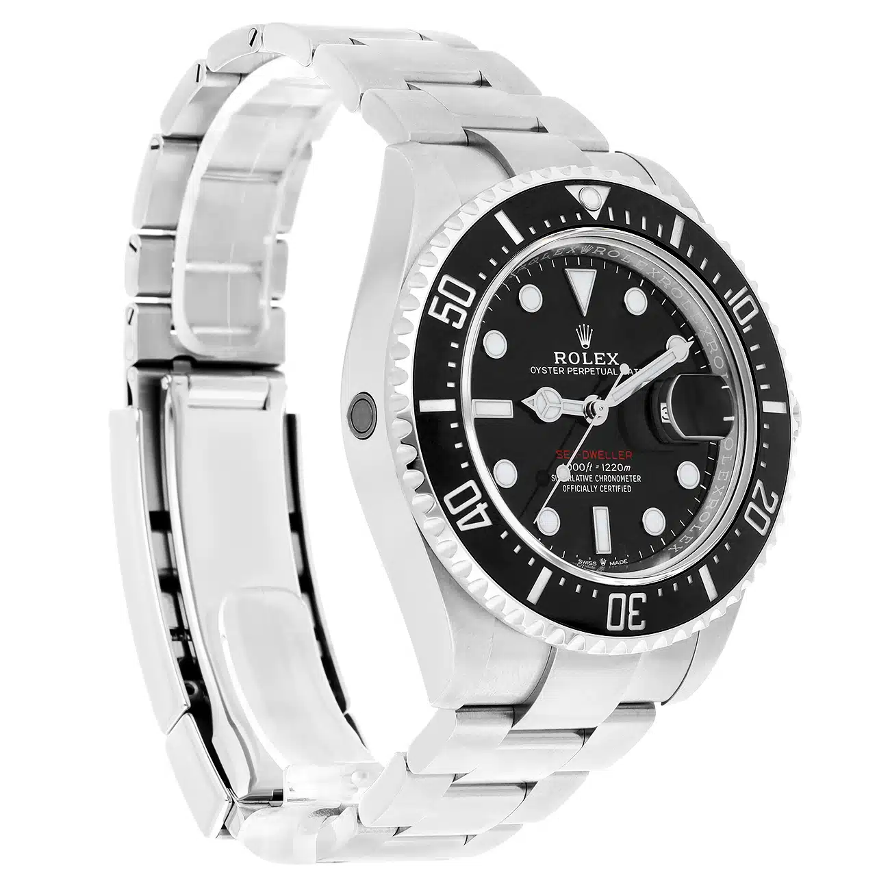 Rolex Sea-Dweller 43mm 126600 Black Dial Stainless Steel Watch – image 4
