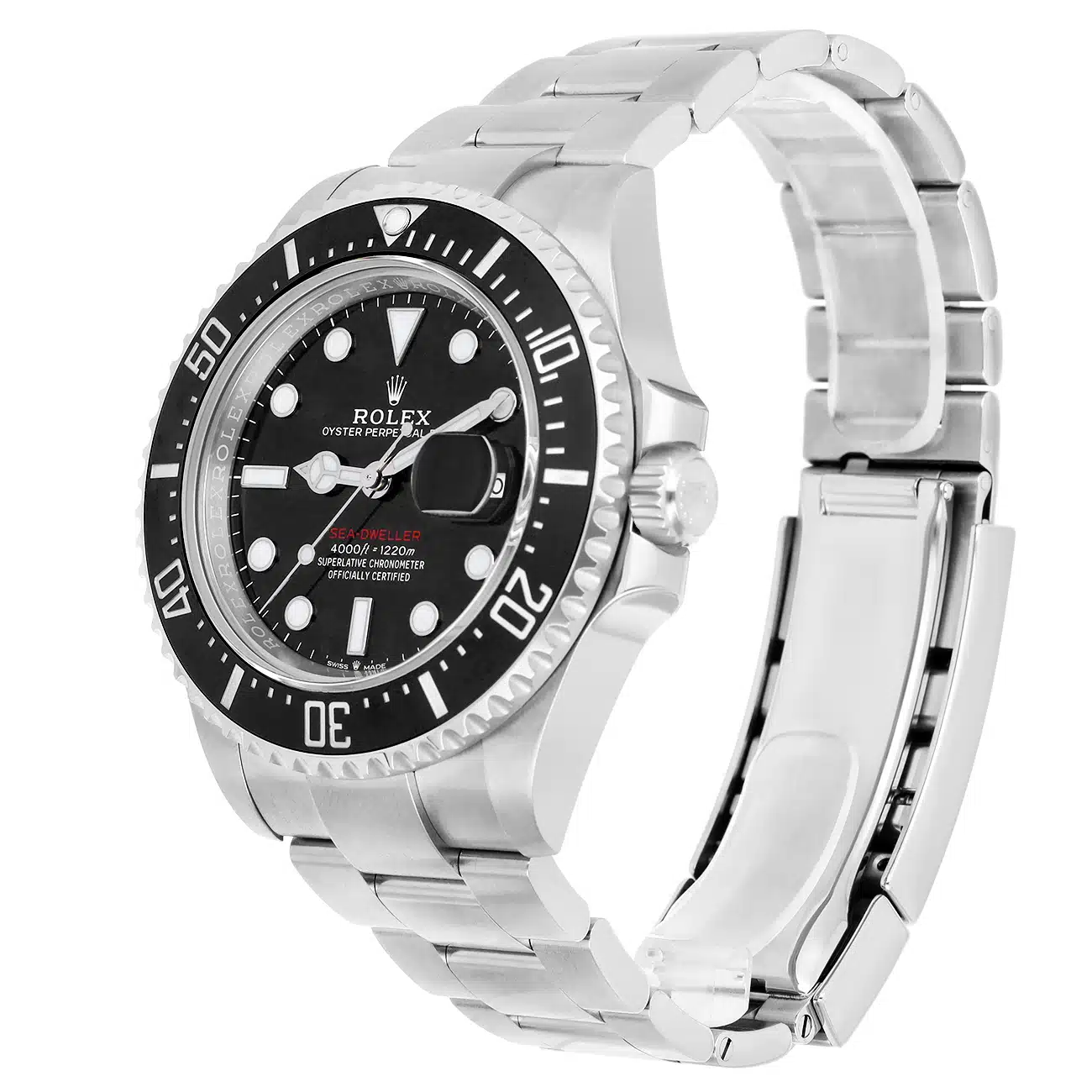 Rolex Sea-Dweller 43mm 126600 Black Dial Stainless Steel Watch – image 6