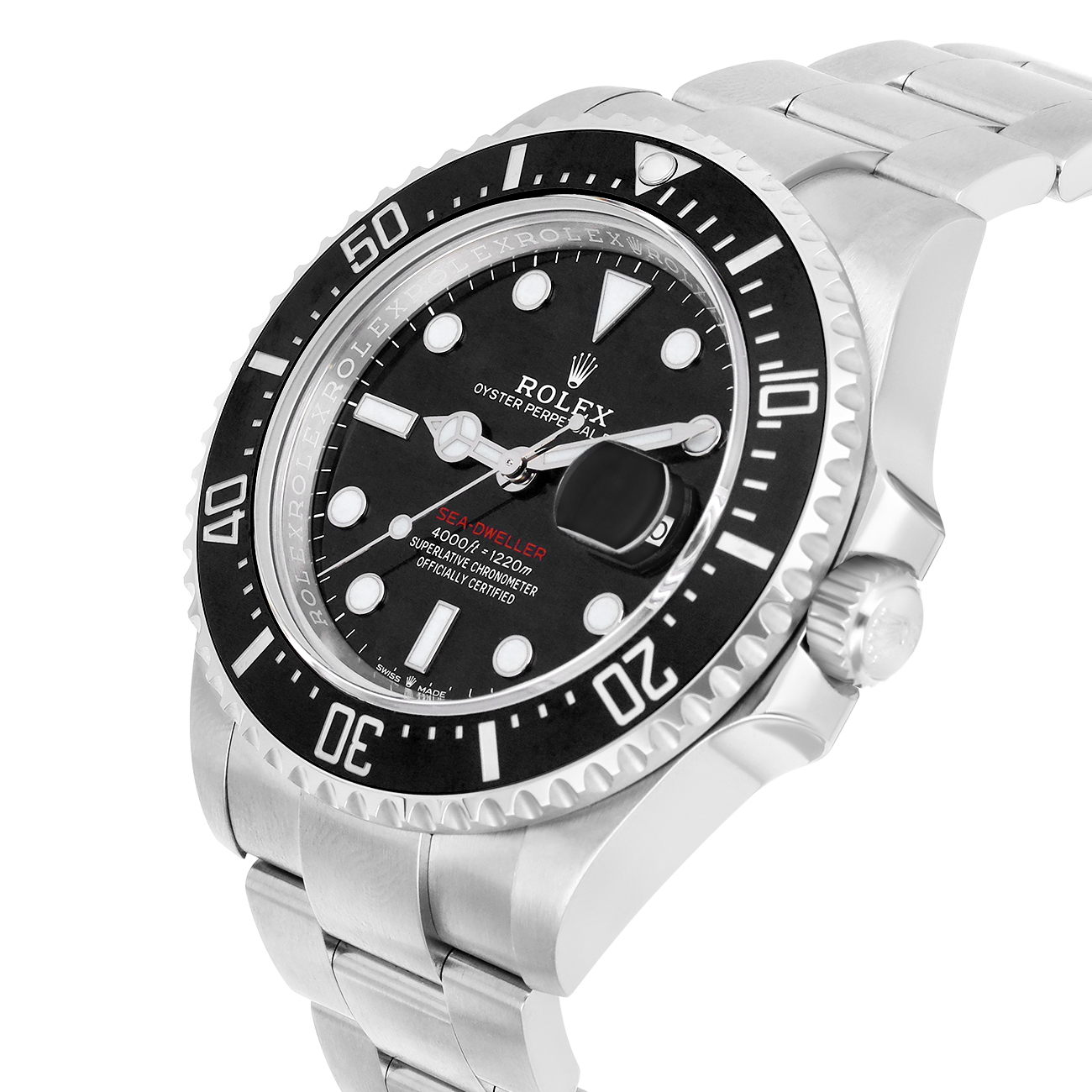 Rolex Sea-Dweller 43mm 126600 Black Dial Stainless Steel Watch