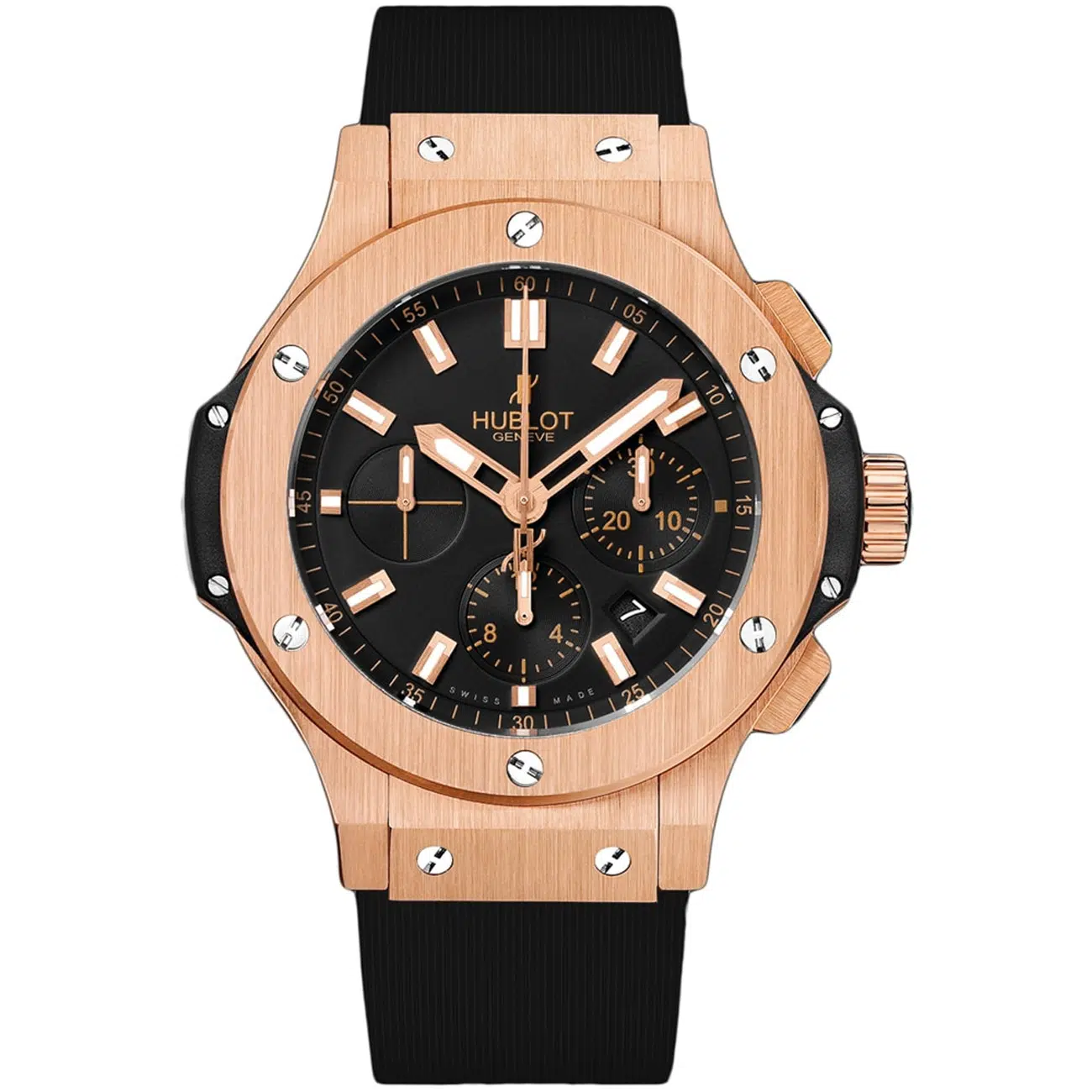 Hublot Big Bang 301.PX.1180.RX Rose Gold with Black Rubber Watch