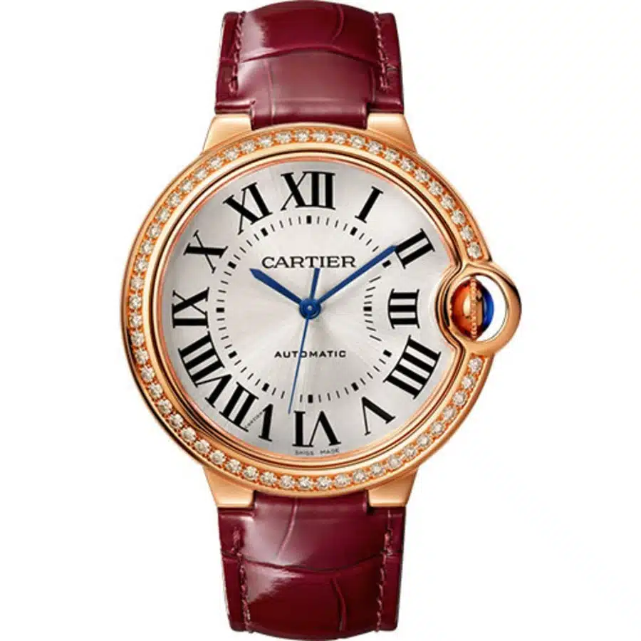 Cartier Ballon Bleu WJBB0034 Cartier Ballon Bleu 36mm WJBB0034 Rose Gold Watch With Silver Dial 2024