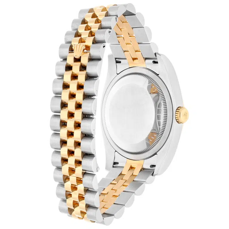 Rolex Datejust 36mm White Stick Dial 116233 Stainless Steel and Yellow Gold Watch – image 7