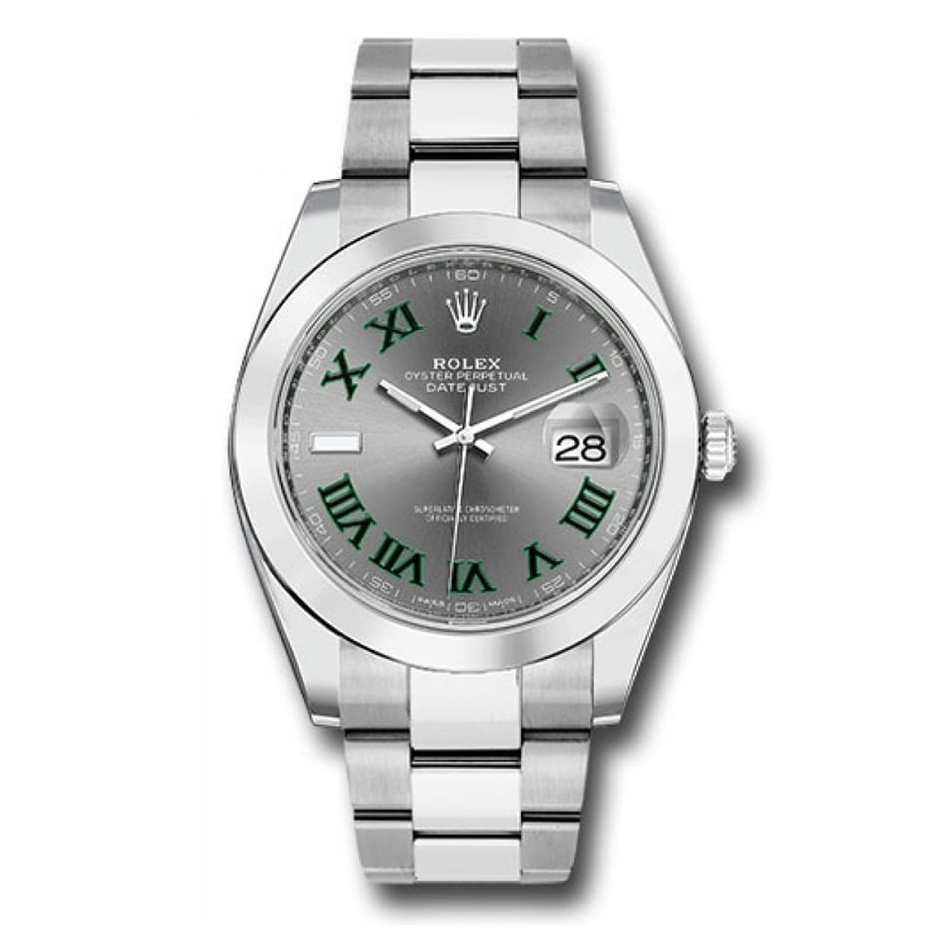 Rolex Datejust 126300 Stainless Steel with Grey Dial Watch