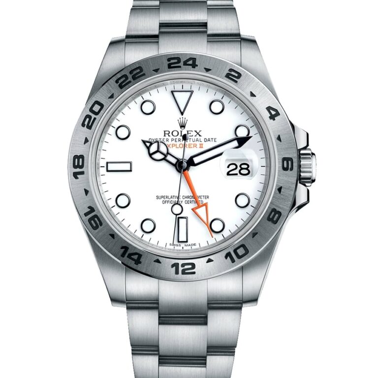 Rolex Explorer II 42mm Oyster 216570 Stainless Steel Watch White Dial
