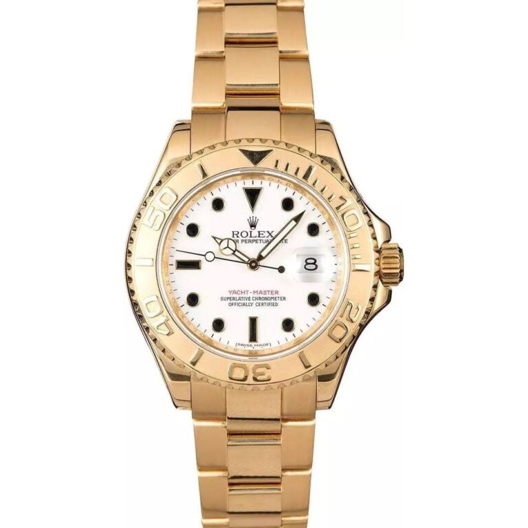 Rolex Yacht-Master 40 18K Yellow Gold Oyster 40MM Watch 16628