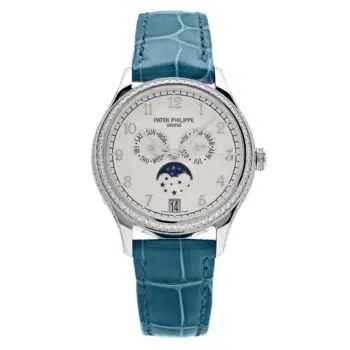 Patek Philippe Annual Calendar 4947G-010 White Gold with Blue Leather Watch 2024