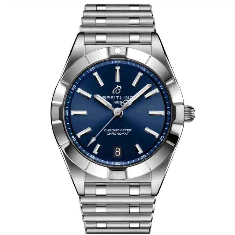 Breitling Chronomat A77310101C1A1 Stainless Steel With Blue Dial Quarts