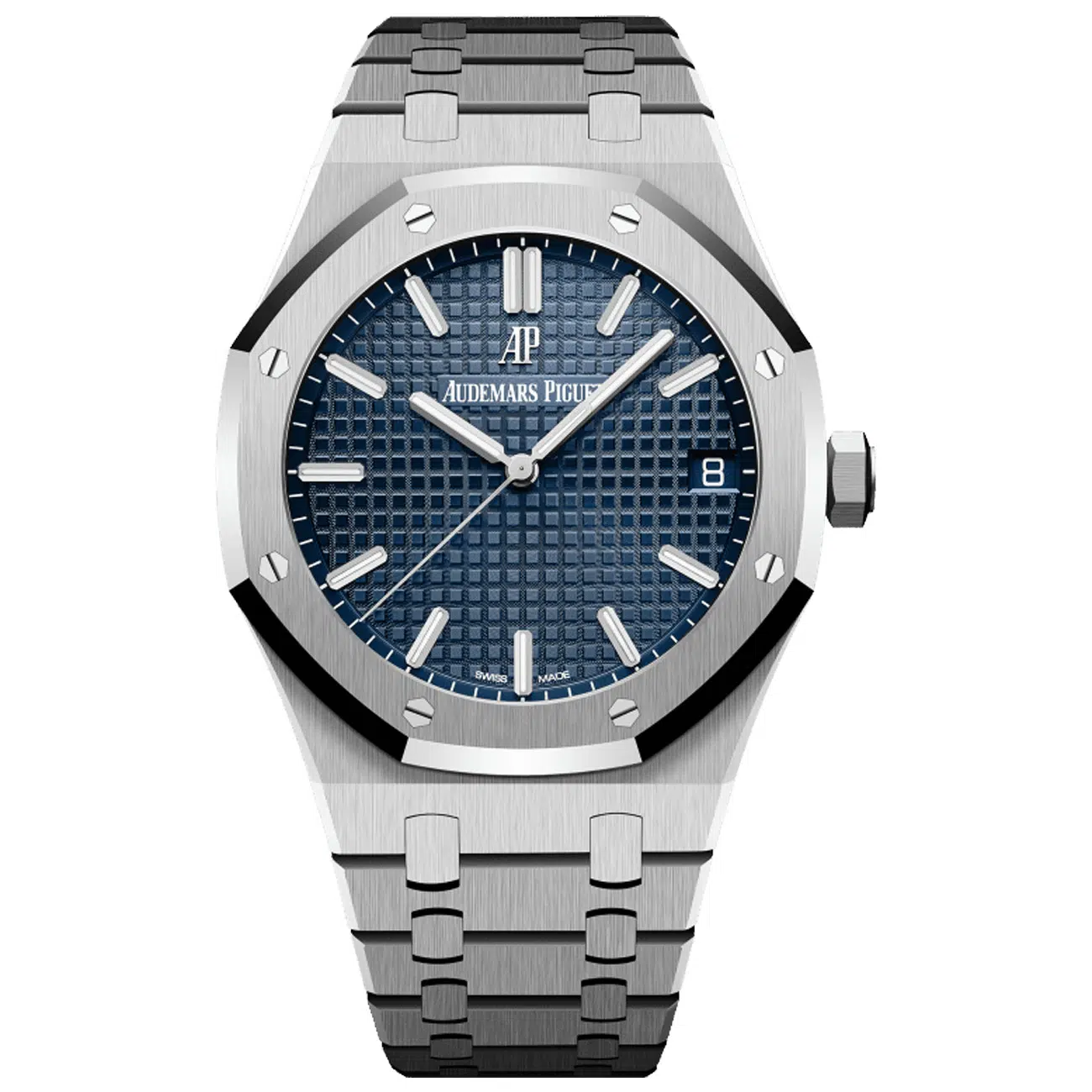 Audemars Piguet Royal Oak 15500ST.OO.1220ST.01 Automatic Blue Dial Stainless Steel Men's Watch