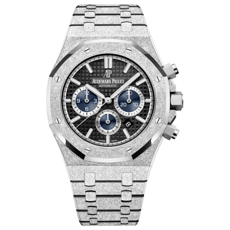 Audemars Piguet Royal Oak Chrono 26331BC.GG.1224BC.03 White Gold Watch Black Dial 2020