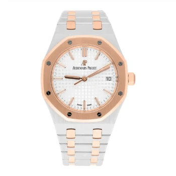 Audemars Piguet Royal Oak 77350SR.OO.1261SR.01 Automatic Silver Dial Stainless Steel and 18kt Rose Gold Watch