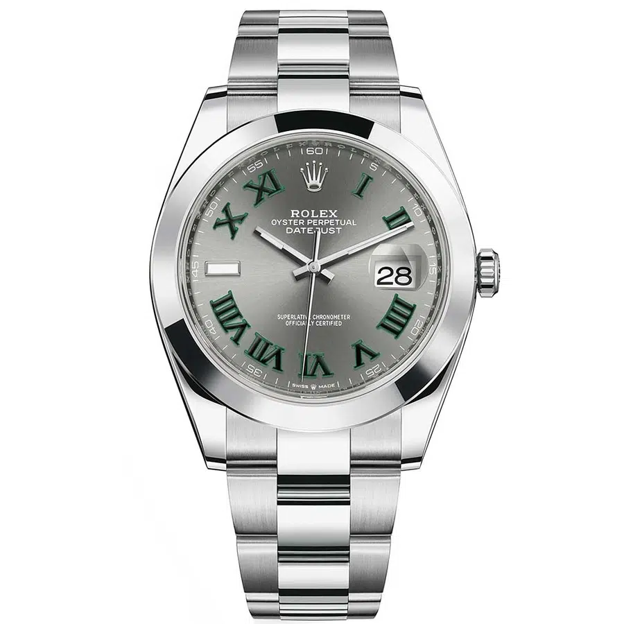 Rolex Datejust 36mm 126200-0018 Stainless Steel Watch Wimbledon Dial