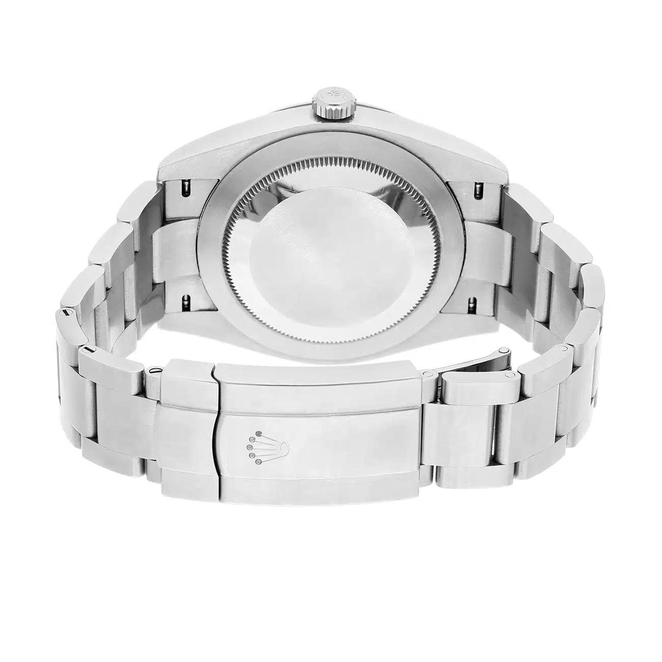 Rolex Oyster Perpetual 41mm 124300-0004 Yellow Dial Stainless Steel Watch – image 8