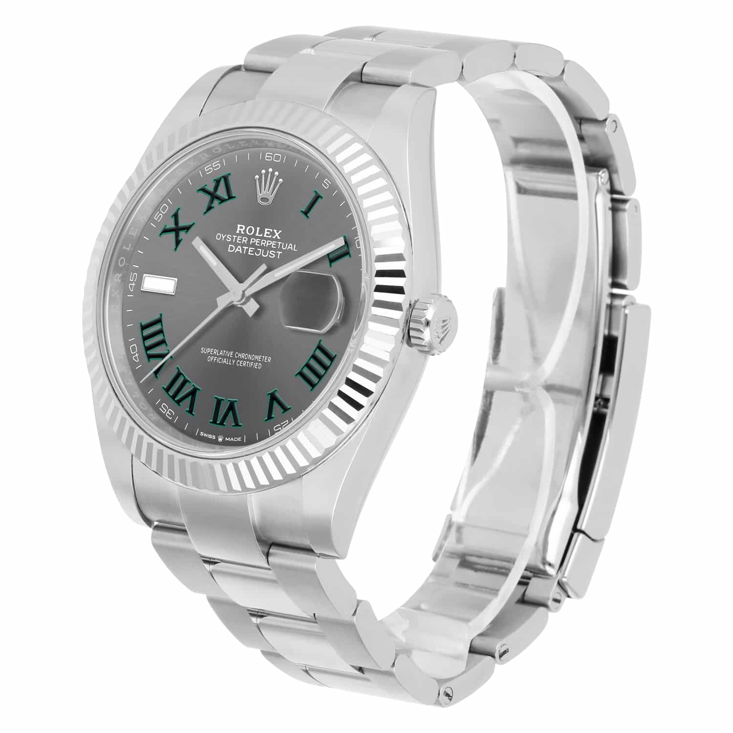Rolex Datejust 126334-0021 41 MM Wimbledon Dial (2020)