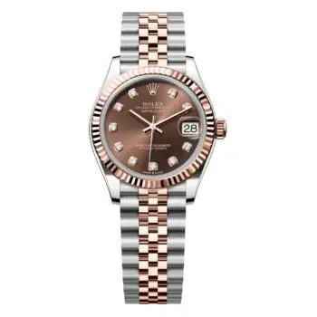 Rolex Datejust 278271-0028 Stainless Steel and Rose Gold with Chocolate Diamond Watch 2024