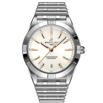 Breitling Chronomat White Dial A10380101A2A1 Stainless Steel