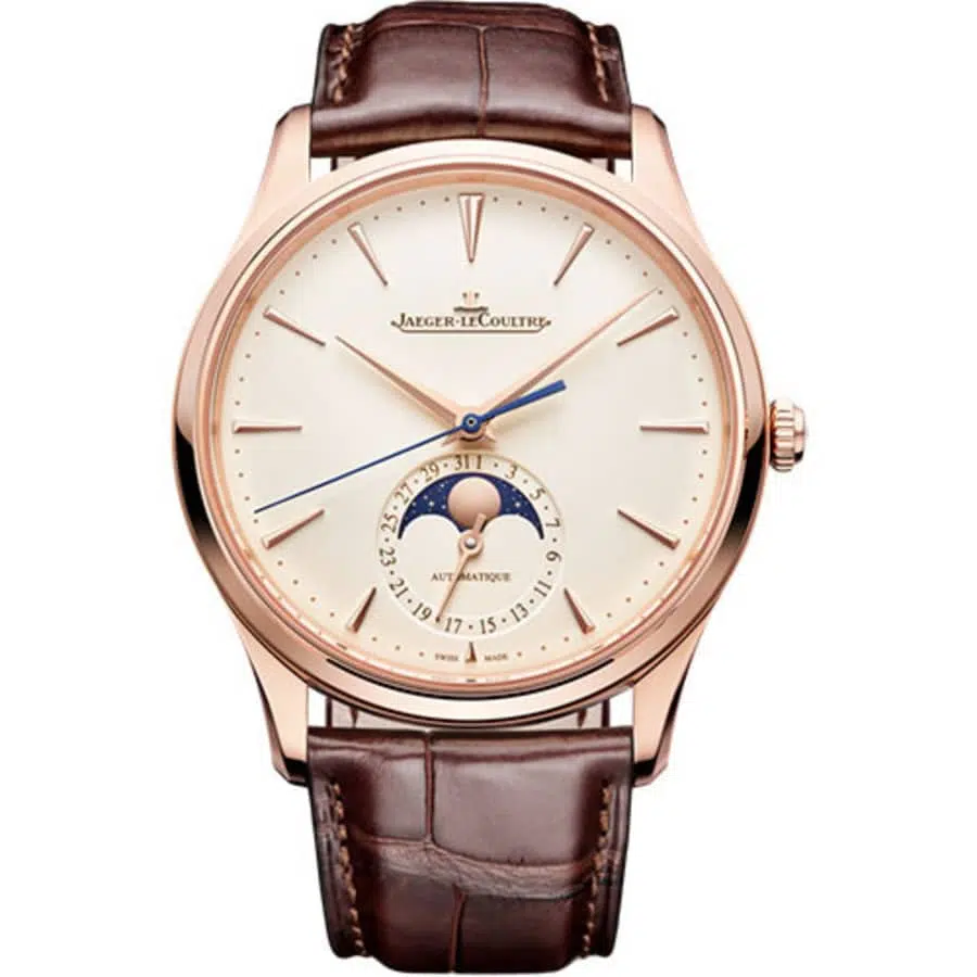Jaeger-LeCoultre Master 1362510 Ultra Thin Moonphase Ivory Dial Men's Watch