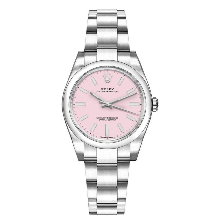 Rolex Oyster Perpretual 31mm 277200 Stainless Steel Watch Candy Pink Dial