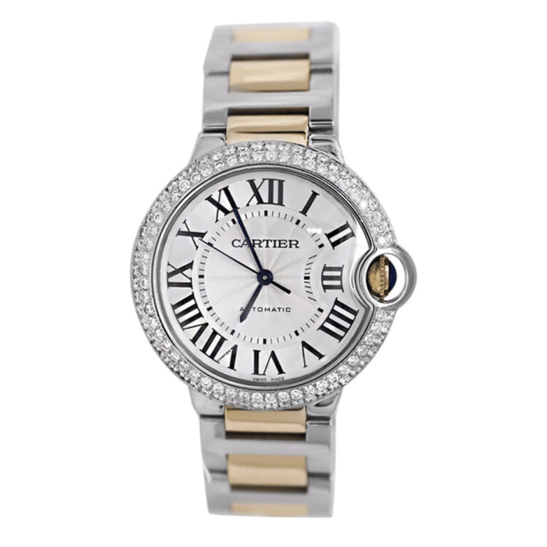 Cartier Ballon Bleu W6920047 36mm steel and 18k yellow gold watch