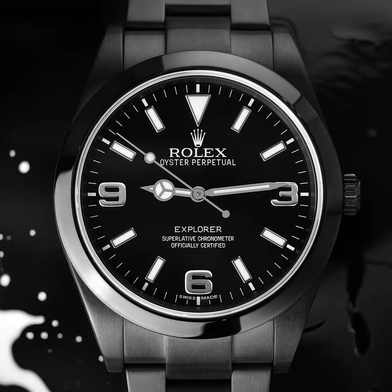 Rolex Explorer 214270 Black PVD/DLC Coated Stainless Steel Watch – image 3