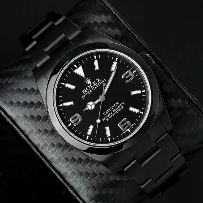 Rolex Explorer 214270 Black PVD/DLC Coated Stainless Steel Watch – image 5