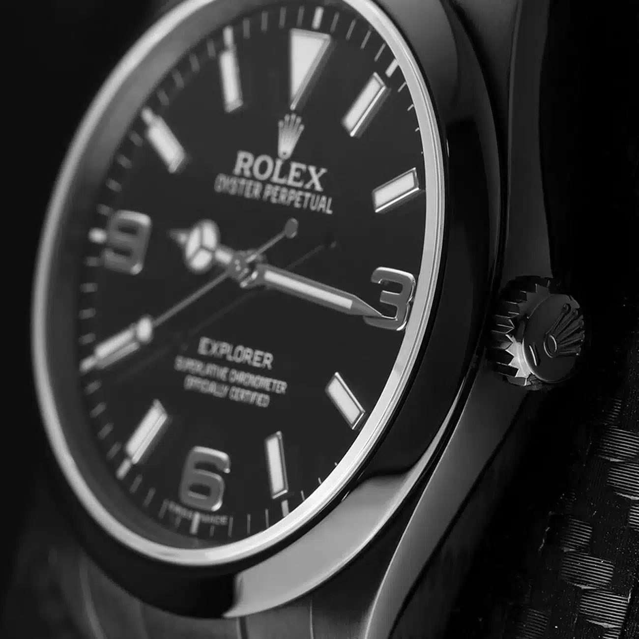 Rolex Explorer 214270 Black PVD/DLC Coated Stainless Steel Watch – image 6
