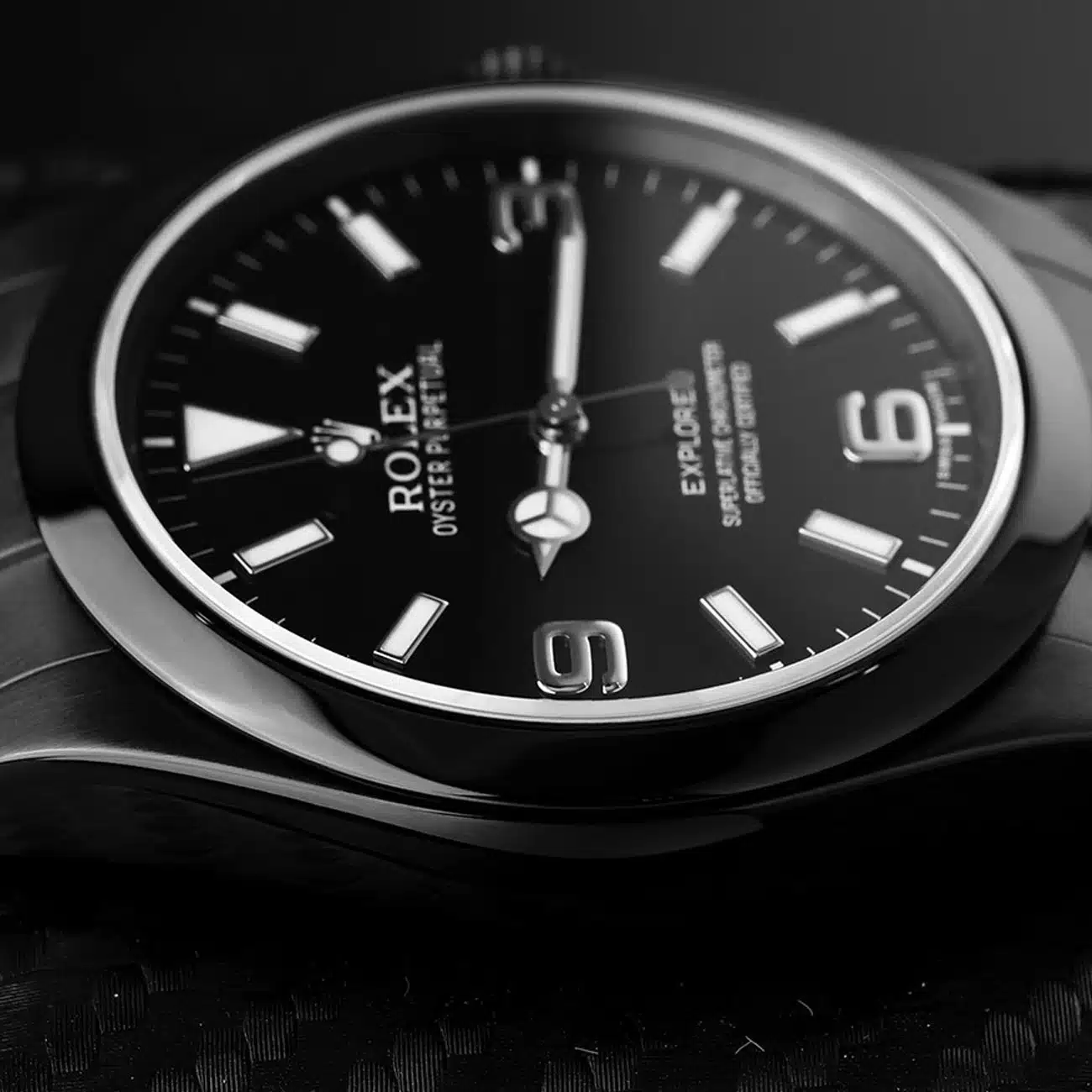 Rolex Explorer 214270 Black PVD/DLC Coated Stainless Steel Watch – image 7