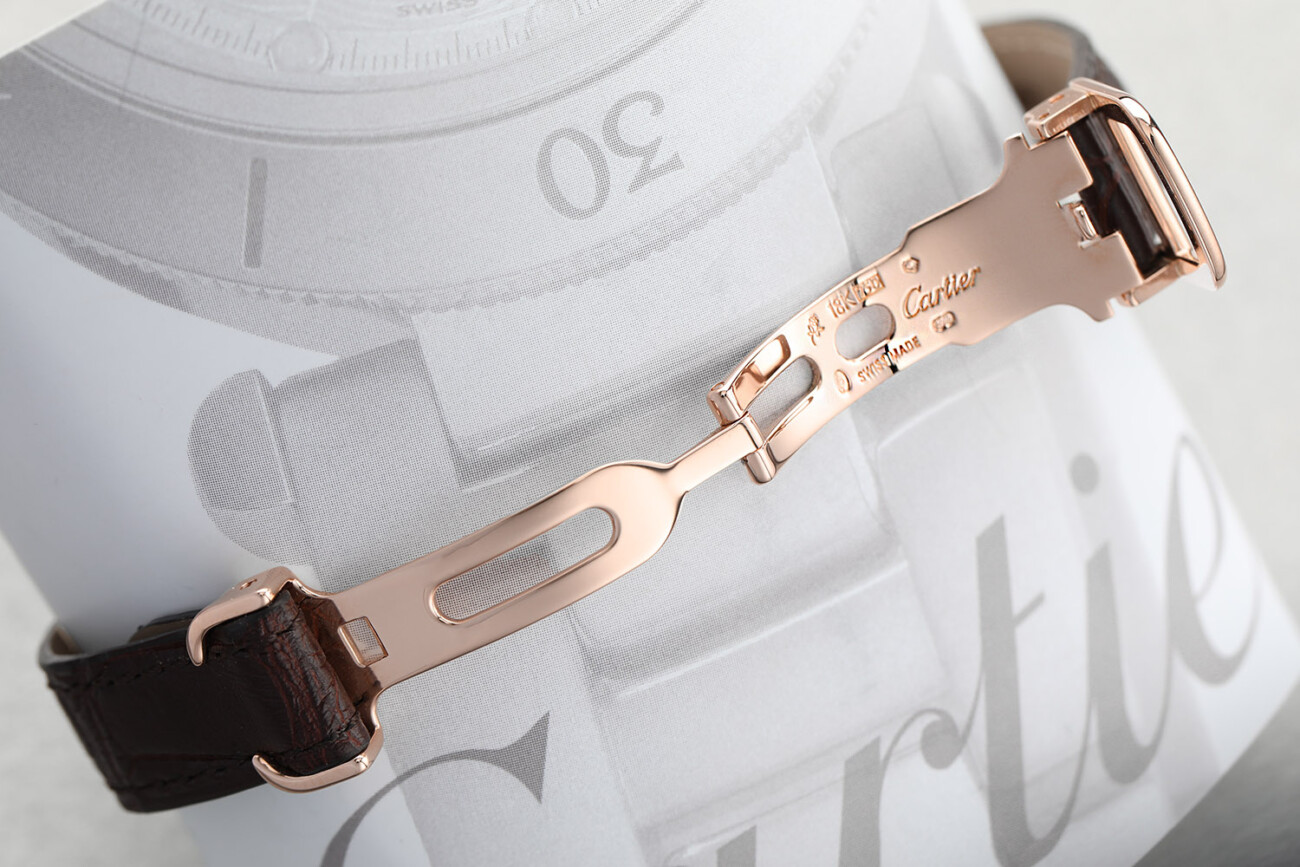 Cartier Tank Americaine WJTA0002/2503 Small Rose Gold Factory Diamond Ladies Watch