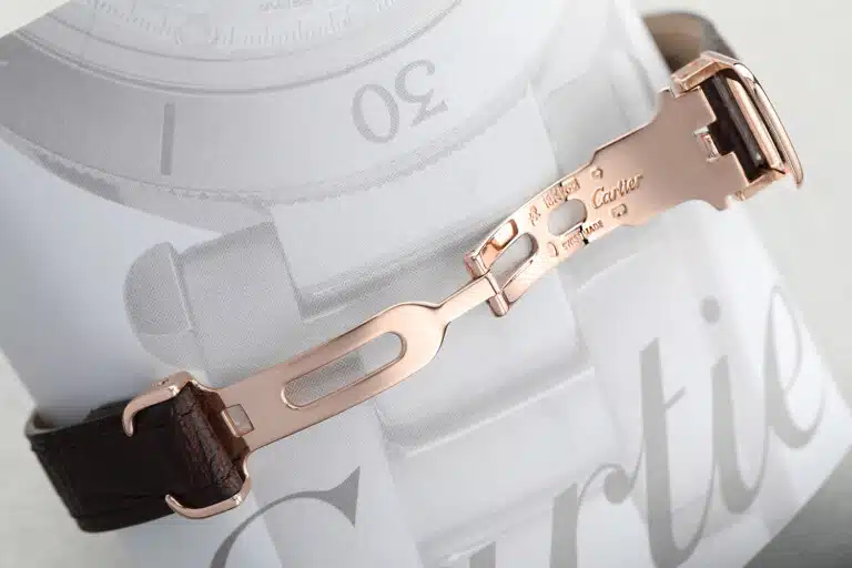 Cartier Tank Americaine WJTA0002/2503 Small Rose Gold Factory Diamond Ladies Watch – image 5