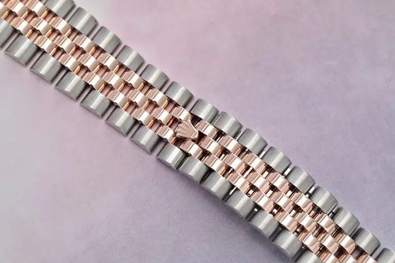 Rolex Datejust 116231-0058 Steel and Rose Gold 36mm Anniversary Pink Diamond Dial Jubilee Band – image 5