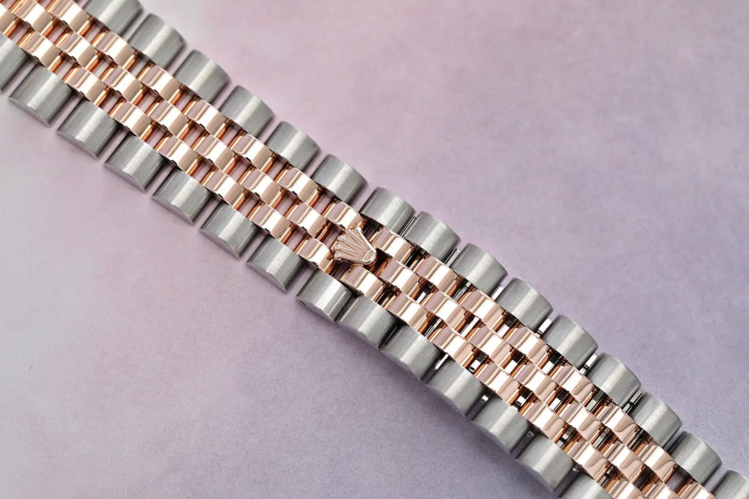 Rolex Datejust 116231-0058 Steel and Rose Gold 36mm Anniversary Pink Diamond Dial Jubilee Band – image 5