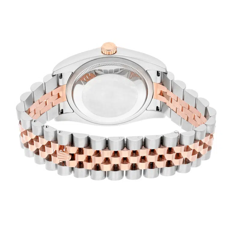 Rolex Datejust 116231-0062 36mm Pink Index Dial Jubilee Steel and Rose Gold Watch – image 7