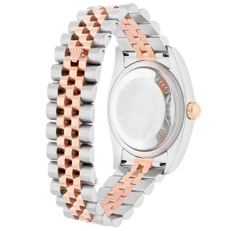 Rolex Datejust 116231-0062 36mm Pink Index Dial Jubilee Steel and Rose Gold Watch – image 8
