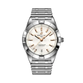 Breitling Chronomat Quartz 32mm A77310101A4A1 Stainless Steel Watch MOP Dial 2024