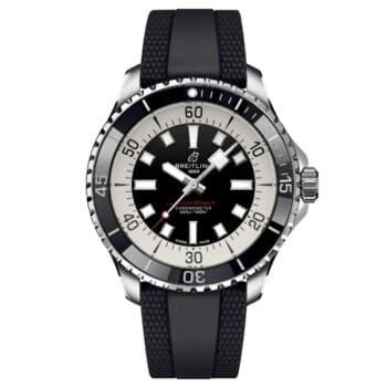 Breitling Superocean Automatic 44mm A17376211B1S1 Stainless Steel Black Rubber Band