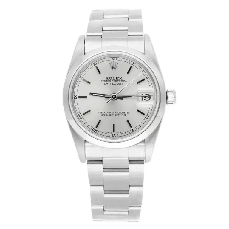 Rolex Datejust 31 78240 Midsize Silver Dial Stainless Steel Ladies Watch Oyster