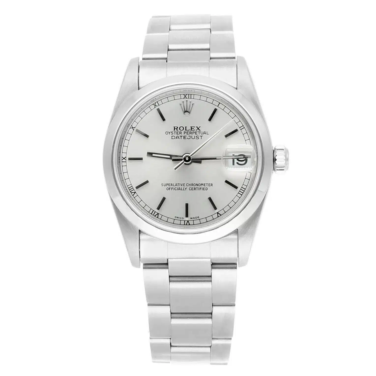 Rolex Datejust 31 78240 Midsize Silver Dial Stainless Steel Ladies Watch Oyster