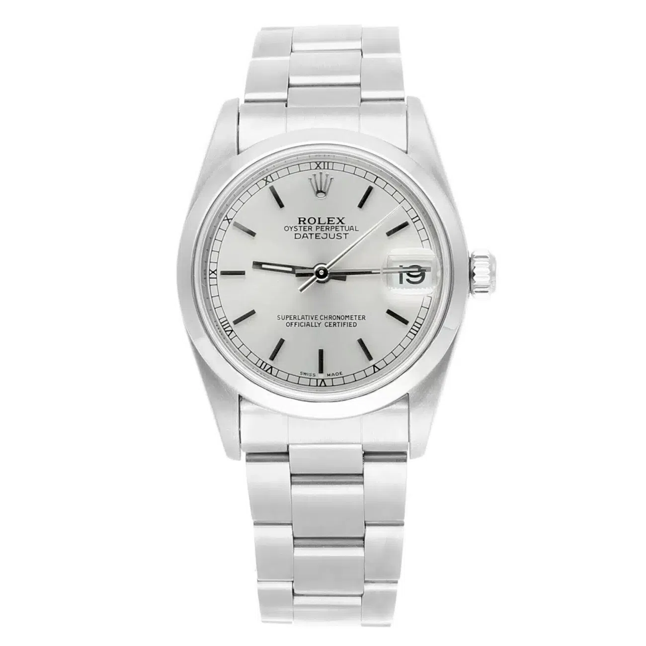 Rolex Datejust 31 78240 Midsize Silver Dial Stainless Steel Ladies Watch Oyster