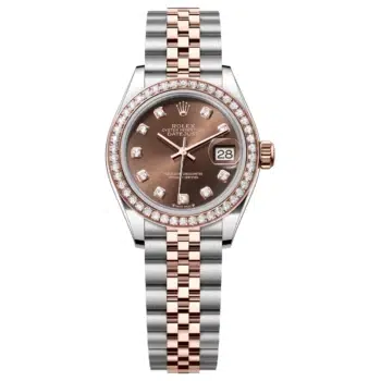 Rolex Datejust 279381RBR-0011 Stainless Steel & Rose Gold with Diamond Bezel Watch