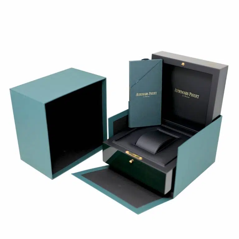 Audemars Piguet watch box and papers