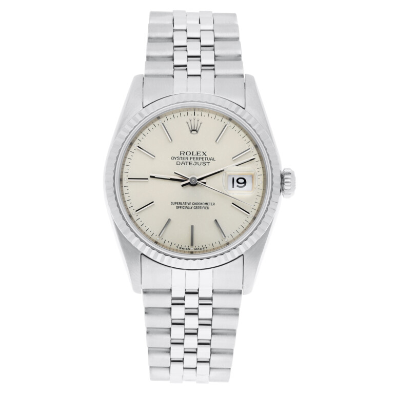 Rolex Datejust 36mm Stainless Steel 16234 Silver Dial, Jubilee Circa – 1993