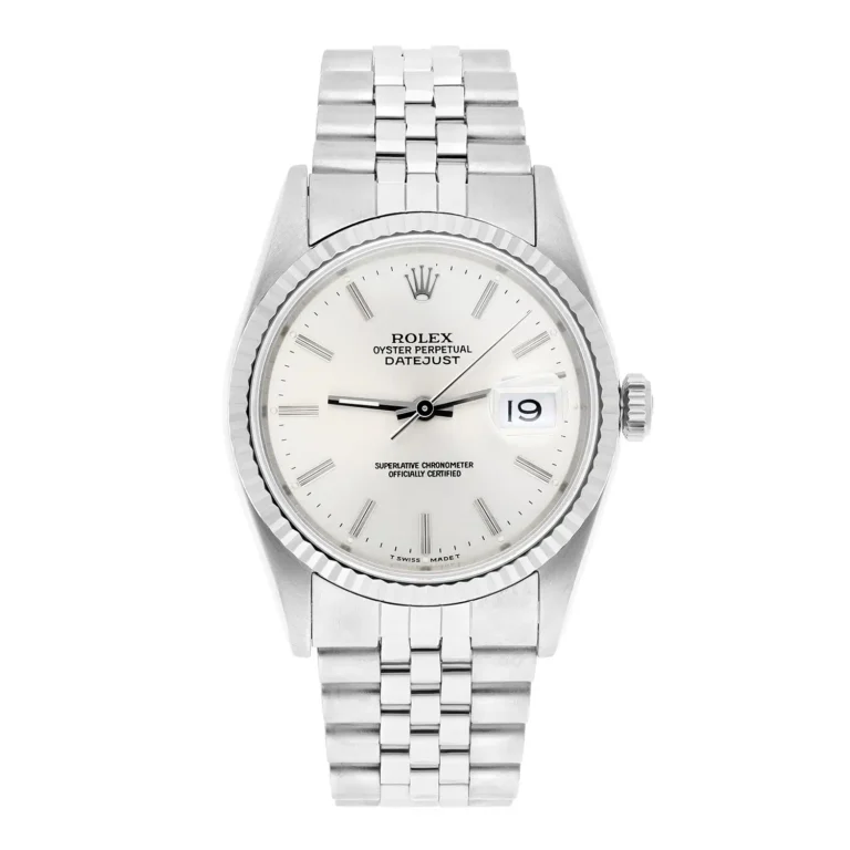 Rolex Datejust 36mm Stainless Steel 16234 Silver Dial, Jubilee Circa 1995